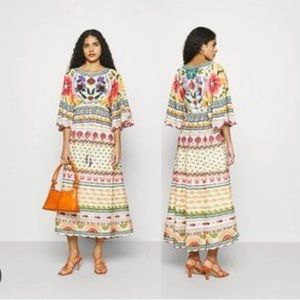 FARM Rio Salt Island midi dress